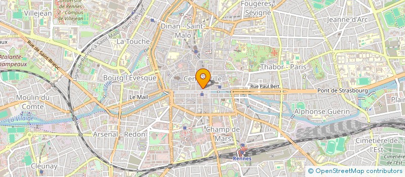 localisation de l'entreprise SM AVENIR à RENNES