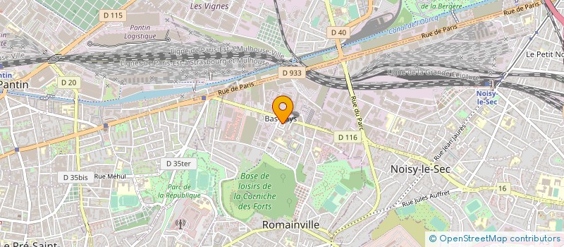 localisation de l'entreprise SM BAT  PARIS