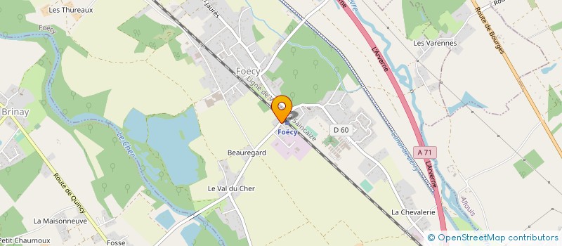 localisation de l'entreprise SM BATIMENT  FOECY