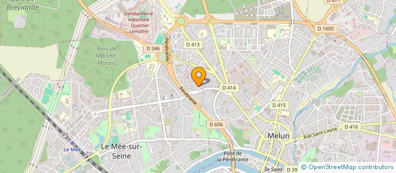 localisation de l'entreprise SM BTP à LE MEE-SUR-SEINE