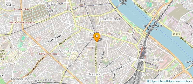 localisation de l'entreprise SM COIFFURE  BORDEAUX