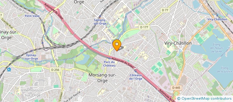 localisation de l'entreprise SM COMFORT à VIRY-CHATILLON