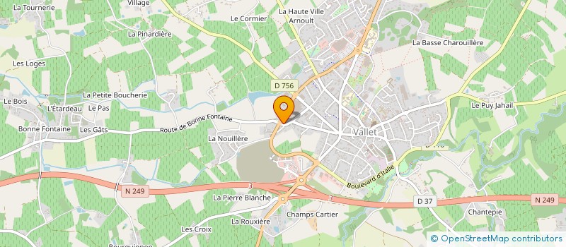 localisation de l'entreprise SM CONCEPTION  VALLET