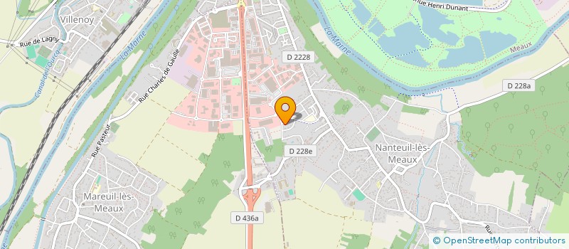 localisation de l'entreprise SM CONSULTING à NANTEUIL-LES-MEAUX