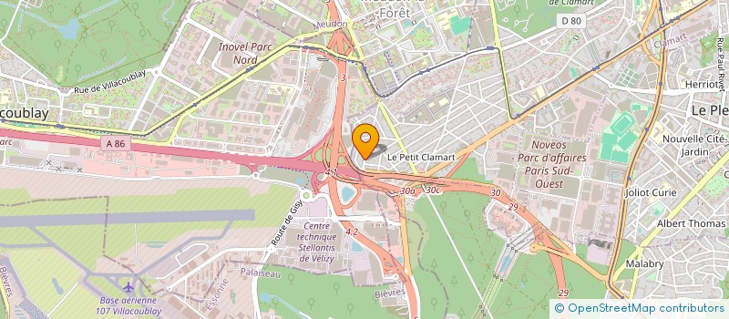 localisation de l'entreprise SM CONSULTING à CLAMART