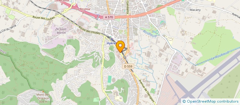 localisation de l'entreprise SM CUISINES  HYERES