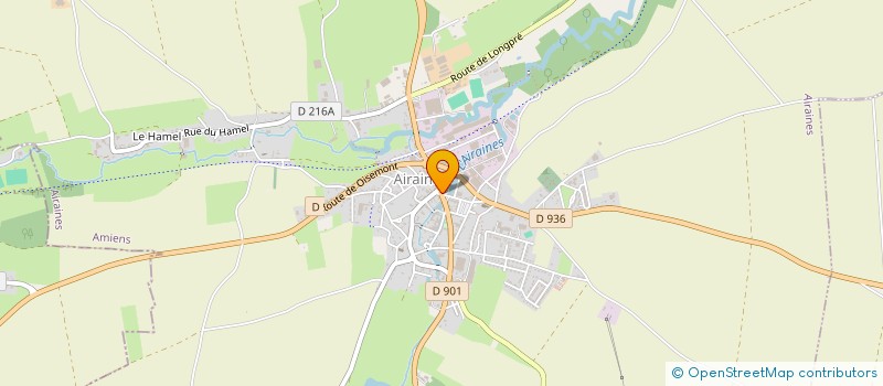 localisation de l'entreprise SM D'AMENAGEMENT ET D'ENTRETIEN DE LA VALLEE DE L'AIRAINES à LONGPRE-LES-CORPS-SAINTS