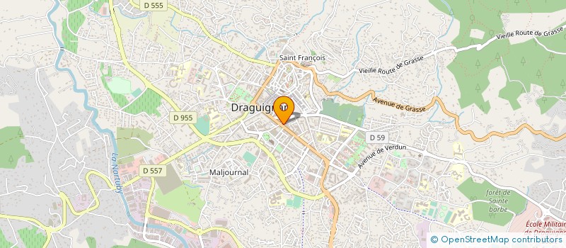 localisation de l'entreprise SM DE L'ARGENS  TRANS-EN-PROVENCE