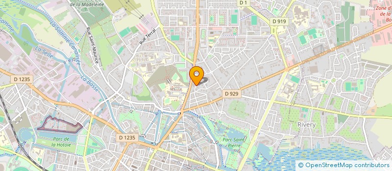 localisation de l'entreprise SM DE L'HABITAT DE LA SOMME à AMIENS