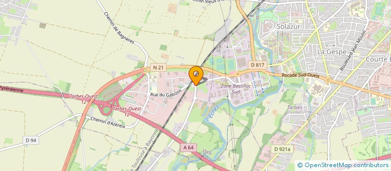 localisation de l'entreprise SM DEPARTEMENTAL DE TRAITEMENT DES DECHETS MENAGERS ET ASSIMILES à IBOS