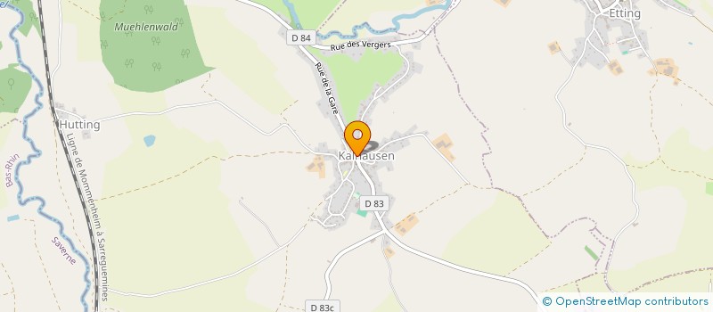 localisation de l'entreprise SM DES EAUX DE KALHAUSEN à KALHAUSEN
