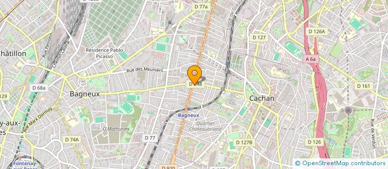 localisation de l'entreprise SM DIFFUSION à CACHAN