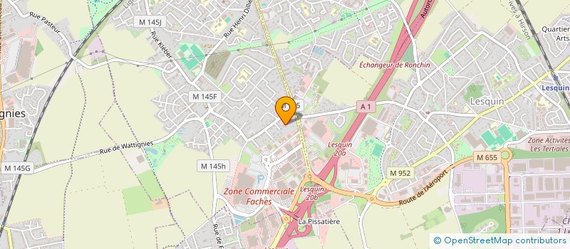 localisation de l'entreprise SM DRIVER  FACHES-THUMESNIL