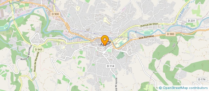 localisation de l'entreprise SM DU PARC NATUREL REGIONAL DU LUBERON  APT