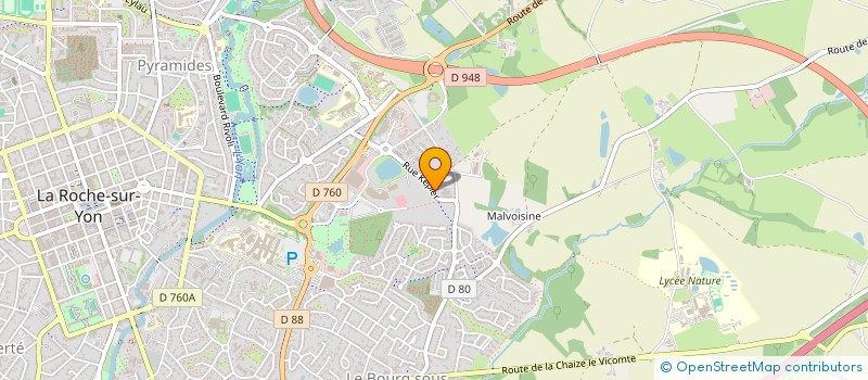 localisation de l'entreprise SM E-COLLECTIVITES à LA ROCHE-SUR-YON