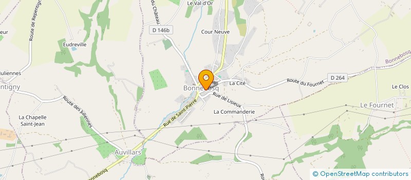 localisation de l'entreprise SM EAU LA HAUTE DORETTE DE BONNEBOSQ à BONNEBOSQ