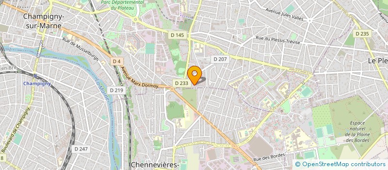 localisation de l'entreprise SM ELEC à VILLEPINTE