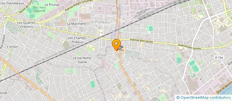 localisation de l'entreprise SM ELEC à BEZONS