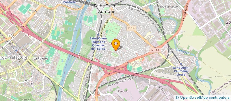 localisation de l'entreprise SM ELEC à SAINT-OUEN-L'AUMONE