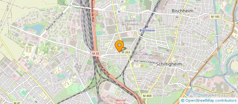 localisation de l'entreprise SM ESTATE  SCHILTIGHEIM