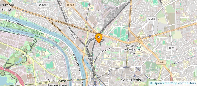 localisation de l'entreprise SM EVENT à SAINT-DENIS