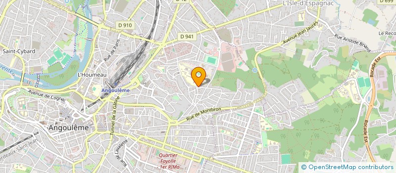 localisation de l'entreprise SM EVENTS'MUSICAL à ANGOULEME