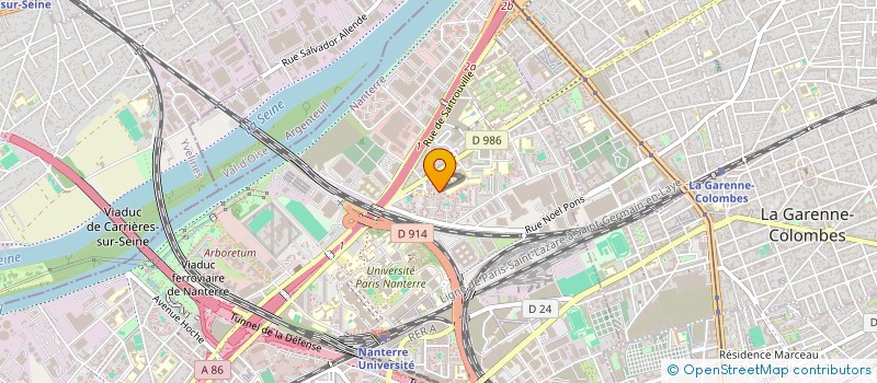 localisation de l'entreprise SM FAST LUXURY  NANTERRE