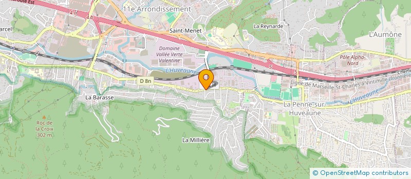 localisation de l'entreprise SM FERRONNERIE à MARSEILLE