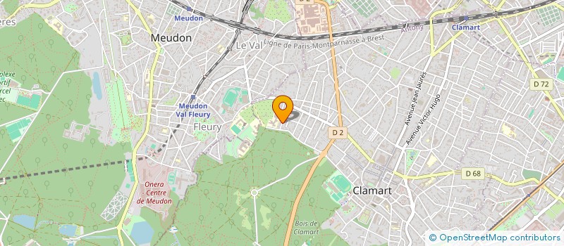 localisation de l'entreprise SM FIRE à CLAMART