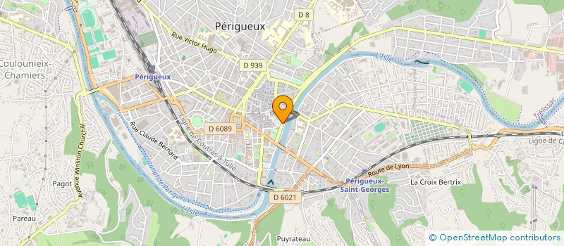 localisation de l'entreprise SM FORMATION SYNERGIE MANAGEMENT  PERIGUEUX