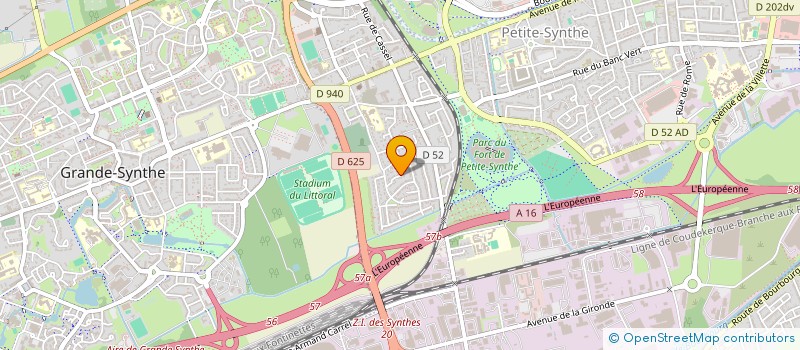 localisation de l'entreprise SM&GG à DUNKERQUE