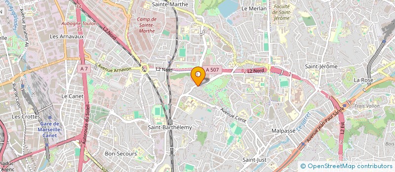 localisation de l'entreprise SM GOOD à MARSEILLE