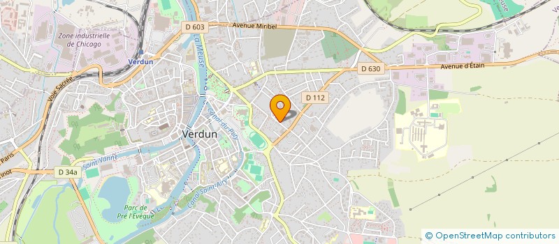localisation de l'entreprise SM HABITAT à VERDUN