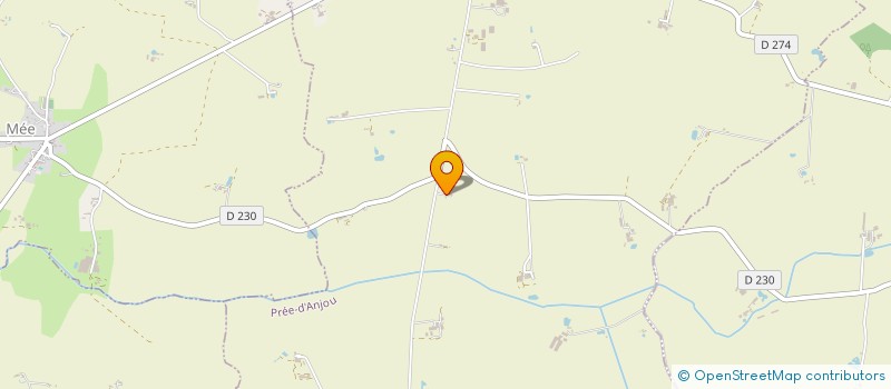 localisation de l'entreprise SM HOLDING  PREE-D'ANJOU