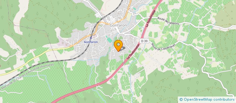 localisation de l'entreprise SM HOLDING TN  GONFARON