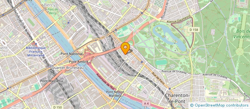 localisation de l'entreprise SM IMMO  CHARENTON-LE-PONT