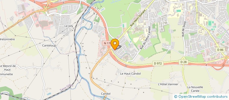 localisation de l'entreprise SM IMMO  AGON-COUTAINVILLE