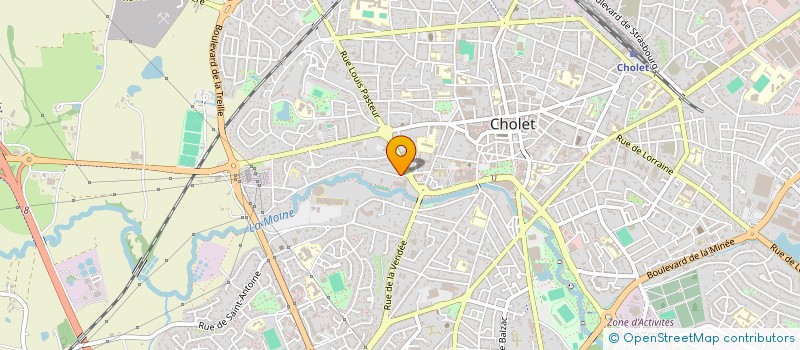 localisation de l'entreprise SM-IMMO à CHOLET