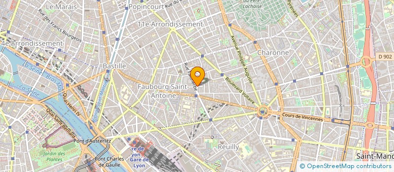 localisation de l'entreprise SM INTERIEURS  PARIS