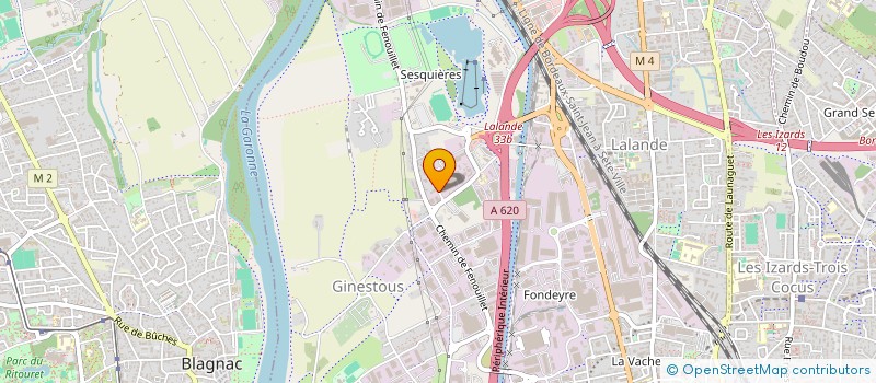 localisation de l'entreprise SM INVEST à TOULOUSE