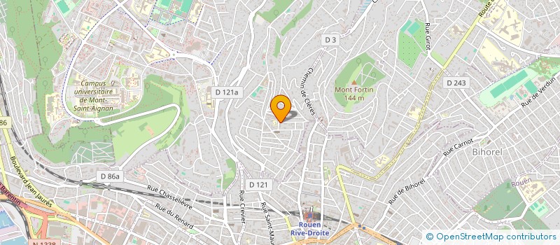 localisation de l'entreprise SM INVEST  MONT-SAINT-AIGNAN