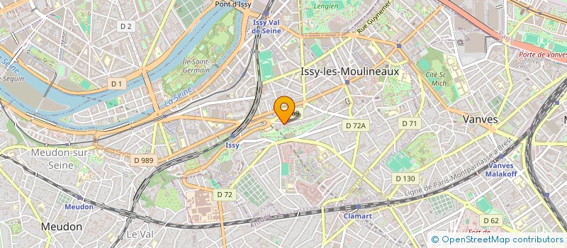 localisation de l'entreprise SM INVEST à ISSY-LES-MOULINEAUX