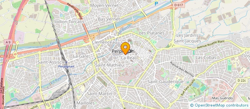 localisation de l'entreprise SM INVESTISSEMENT à PERPIGNAN
