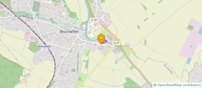 localisation de l'entreprise SM ISOLATION  BISCHWILLER