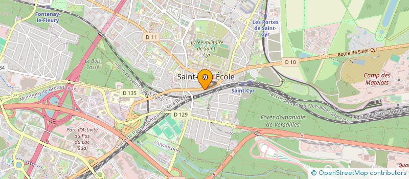 localisation de l'entreprise SM JAURES  SAINT-CYR-L'ECOLE