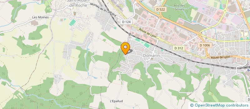 localisation de l'entreprise SM.LOC  RUY-MONTCEAU