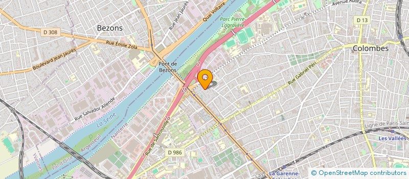 localisation de l'entreprise SM LOC 92 à COLOMBES