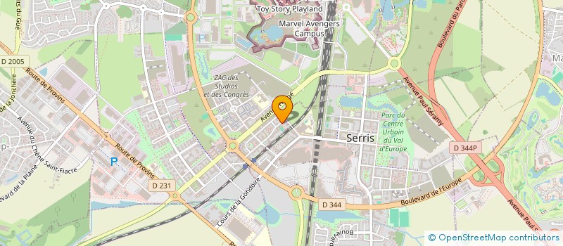 localisation de l'entreprise SM OPHTA  CHESSY