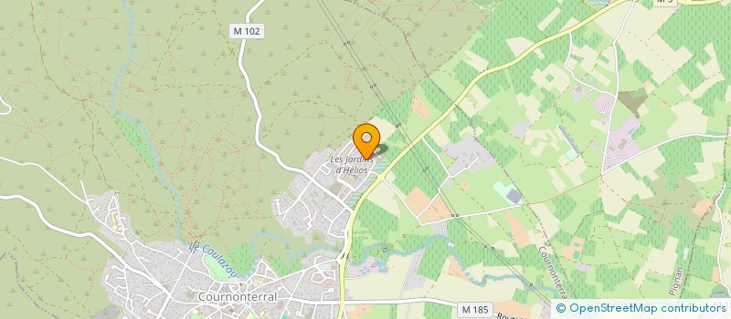 localisation de l'entreprise SM PARE-BRISE à COURNONTERRAL