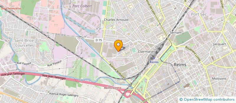 localisation de l'entreprise SM PASTRY à REIMS
